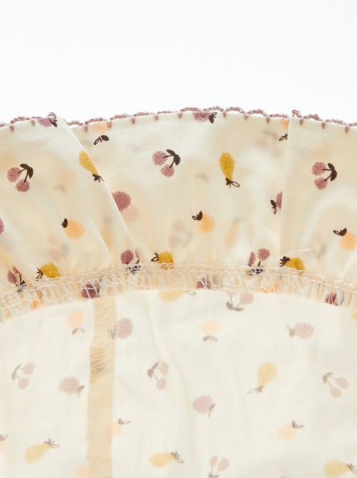 Vissershoedje met volants en print - Kiabi