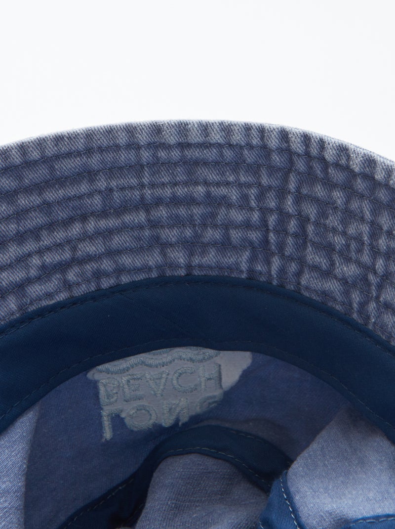 Vissershoedje van spijkerstof BLAUW - Kiabi