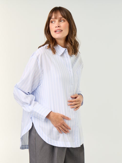 Voedingsblouse met split aan de zijkant - Kiabi