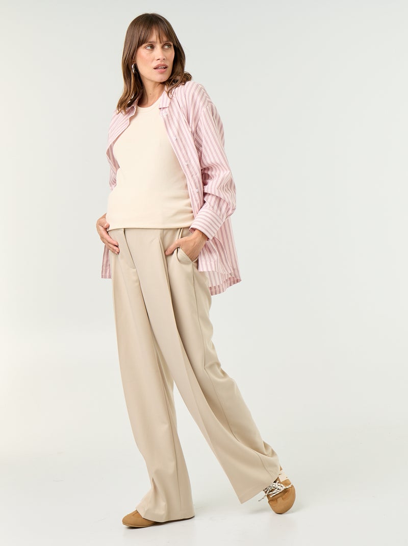 Voedingsblouse met split aan de zijkant Rose - Kiabi
