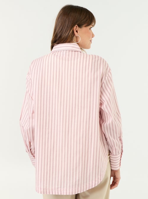 Voedingsblouse met split aan de zijkant - Kiabi