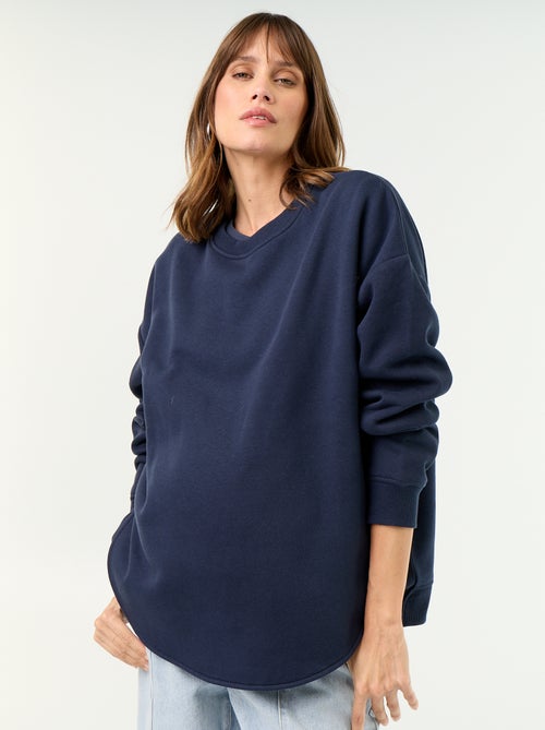 Voedingssweatshirt met overslagopening - Kiabi Voedingssweatshirt met overslagopening - Kiabi