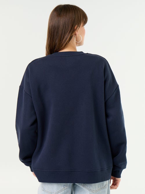 Voedingssweatshirt met overslagopening - Kiabi Voedingssweatshirt met overslagopening - Kiabi