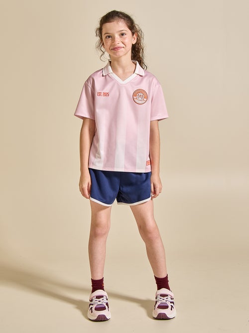 Voetbal T-shirt met korte mouwen - Kiabi Voetbal T-shirt met korte mouwen - Kiabi