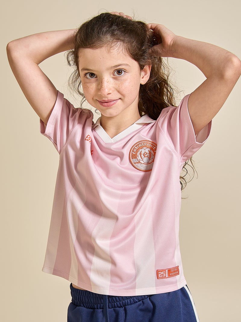 Voetbal T-shirt met korte mouwen Rose - Kiabi