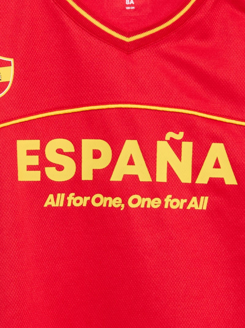 Voetbalshirt Frankrijk Rood - Kiabi