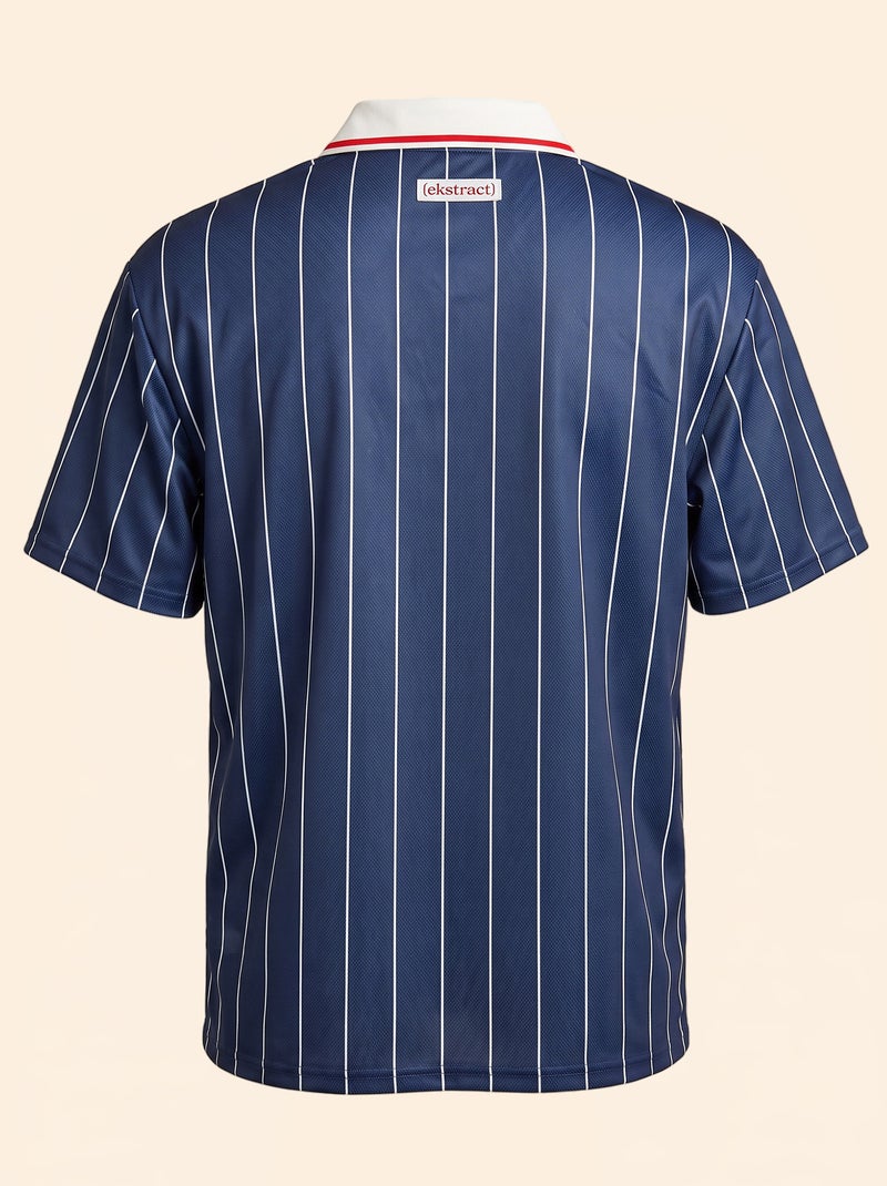 Voetbalshirt met korte mouwen Blauw - Kiabi
