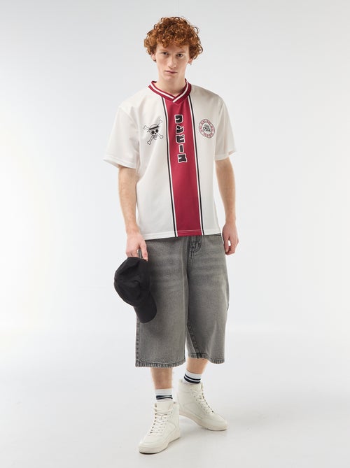 Voetbalshirt met 'One Piece'-print - Kiabi