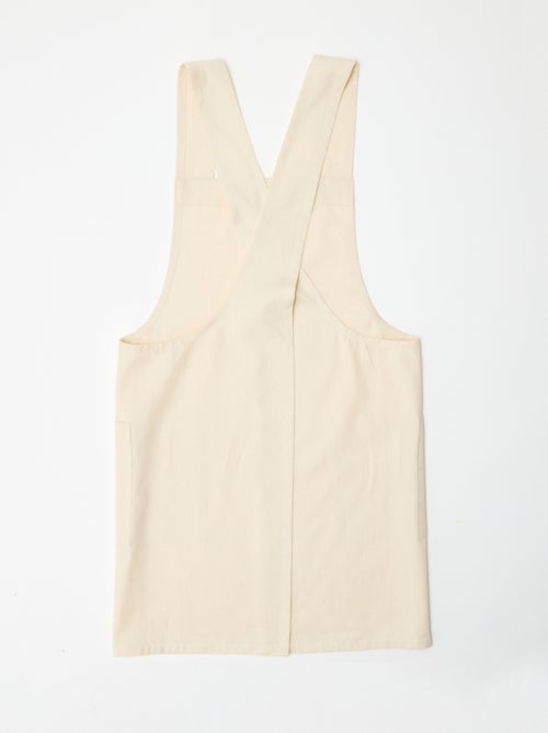 Volwassen schort met kerstprint van katoen 94x69 cm - Kiabi Volwassen schort met kerstprint van katoen 94x69 cm - Kiabi