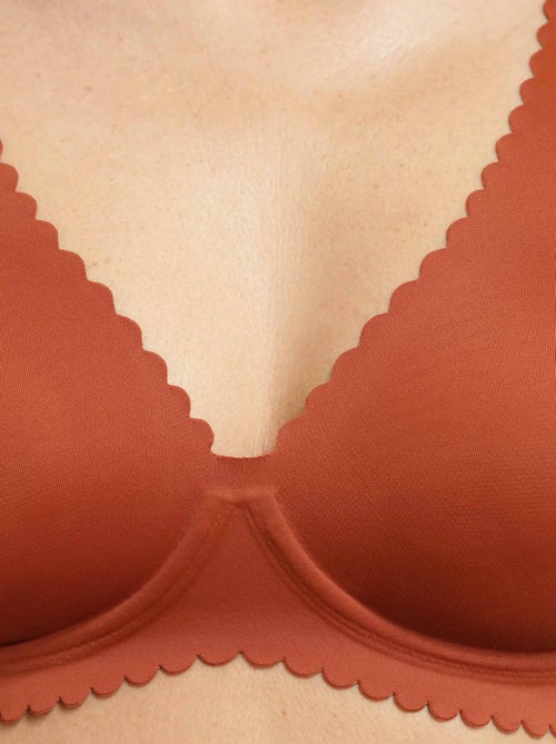 Voorgevormde beha 'Dim' 'Body touch' met voorgevormde cups - Kiabi