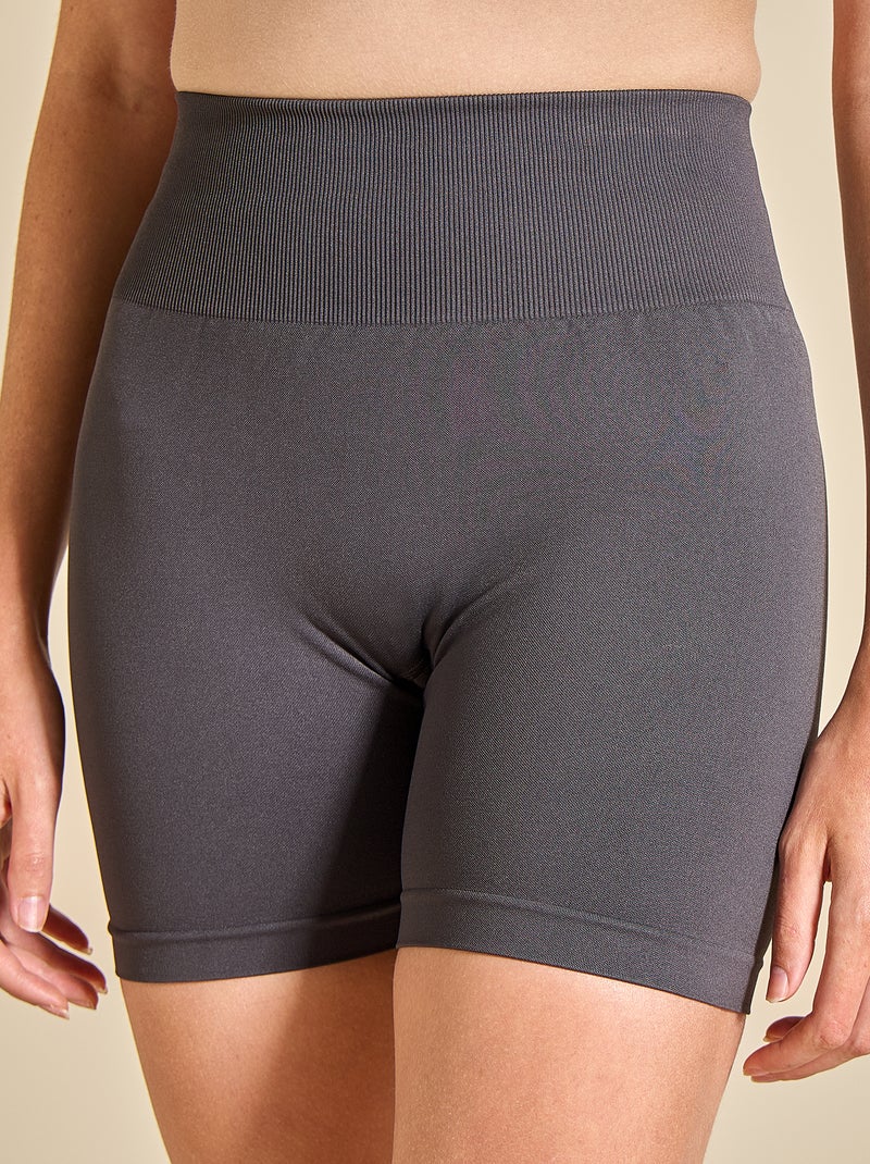 Vormgevende sportshort - (ekstract) Donkergrijs / Antraciet - Kiabi
