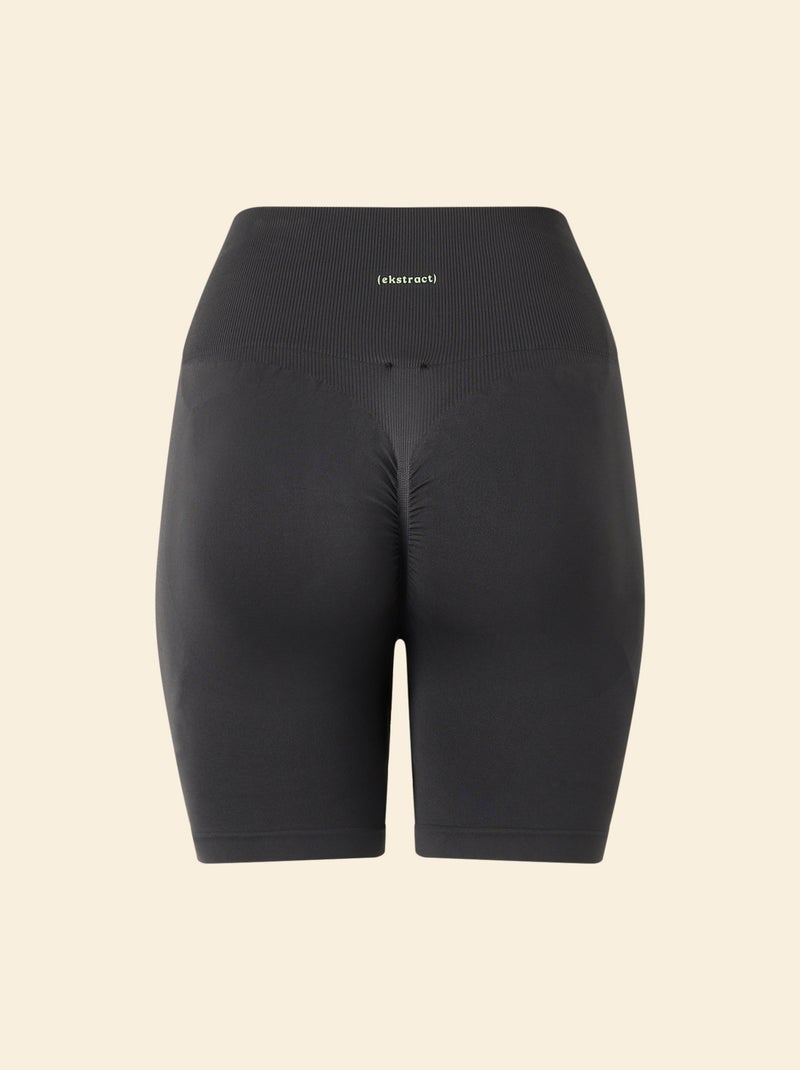Vormgevende sportshort - (ekstract) Donkergrijs / Antraciet - Kiabi