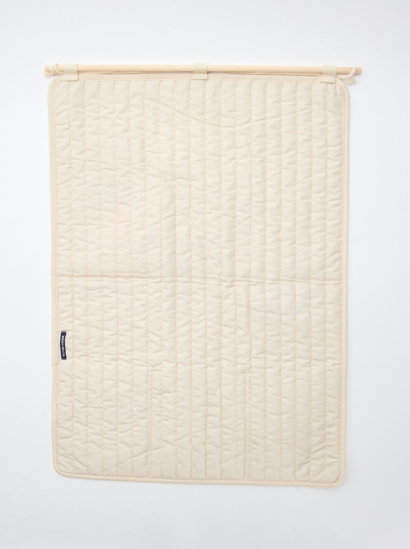 Wanddecoratie met opbergzakjes Biege - Kiabi