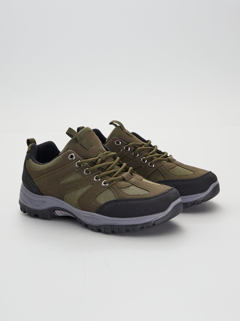 Wandelschoenen khaki - Kiabi