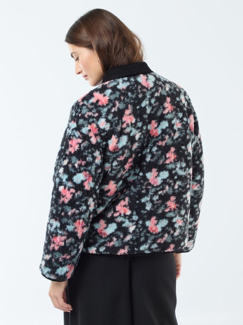 Warm, aan twee zijden te dragen jasje - Kiabi