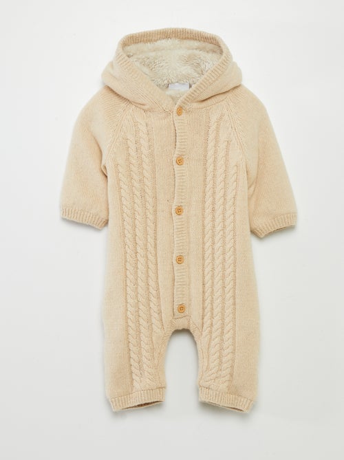 Warm babypakje van kabeltricot 'Name it' - Kiabi