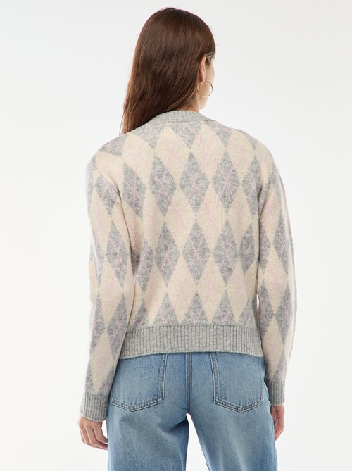 Warm bedrukt vest - Kiabi