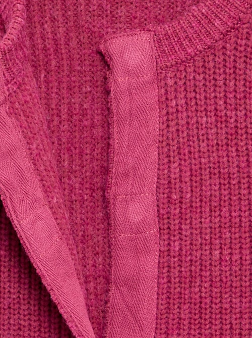 Warm gebreid vest - gemakkelijk aan te trekken collectie - Kiabi