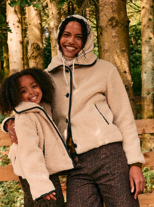 Warm jack met schapenvachteffect - Kiabi