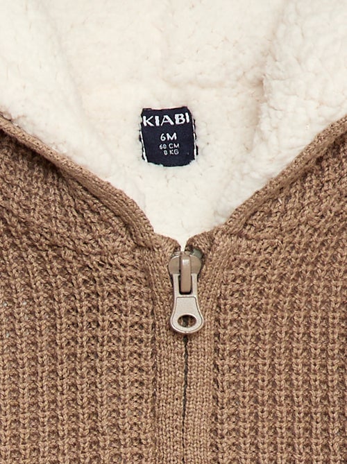 Warm, katoenen vest - Kiabi