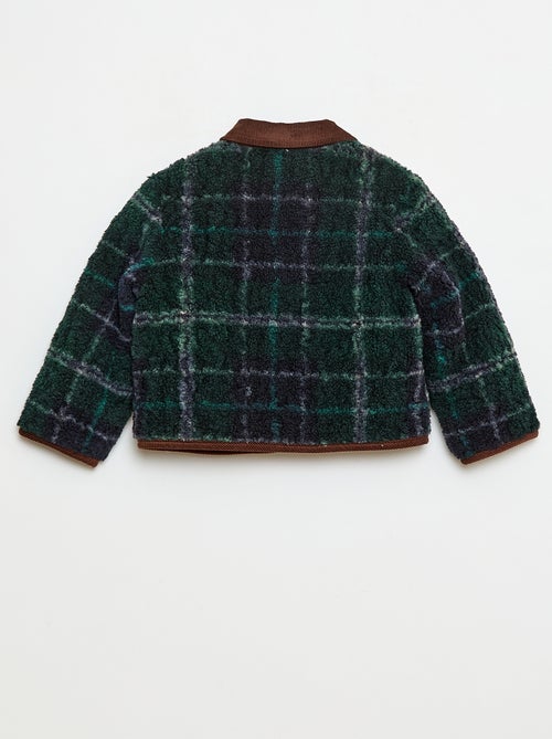 Warm, omkeerbaar jasje in workwearstijl - Kiabi