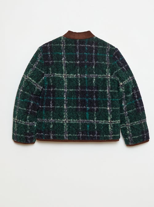 Warm, omkeerbaar jasje in workwearstijl - Kiabi