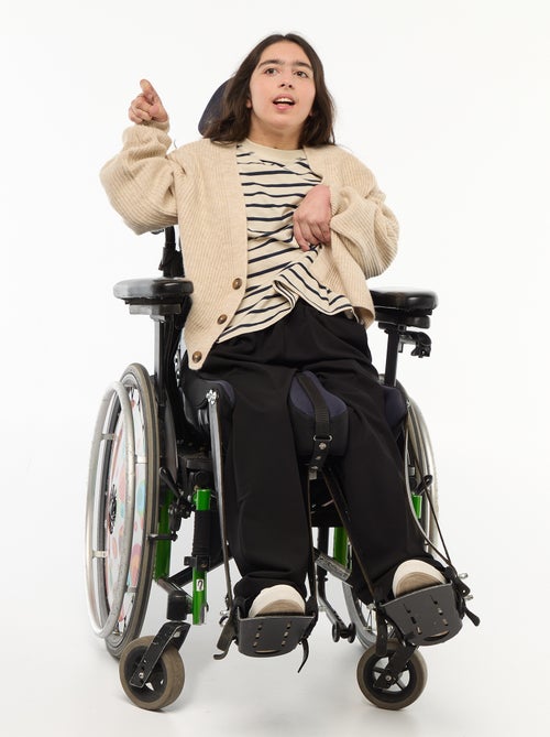 Warm vest met magneetknopen - gemakkelijk aan te trekken collectie - Kiabi