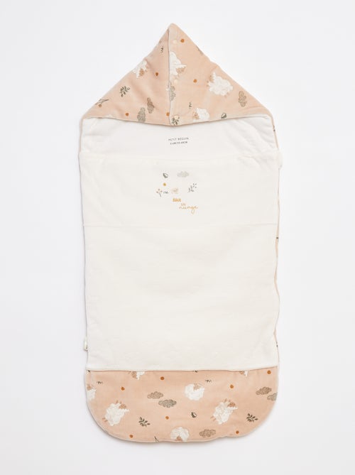 Warm wikkeldekentje voor autostoeltje - Kiabi