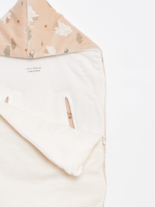 Warm wikkeldekentje voor autostoeltje - Kiabi