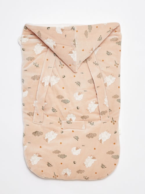 Warm wikkeldekentje voor autostoeltje - Kiabi