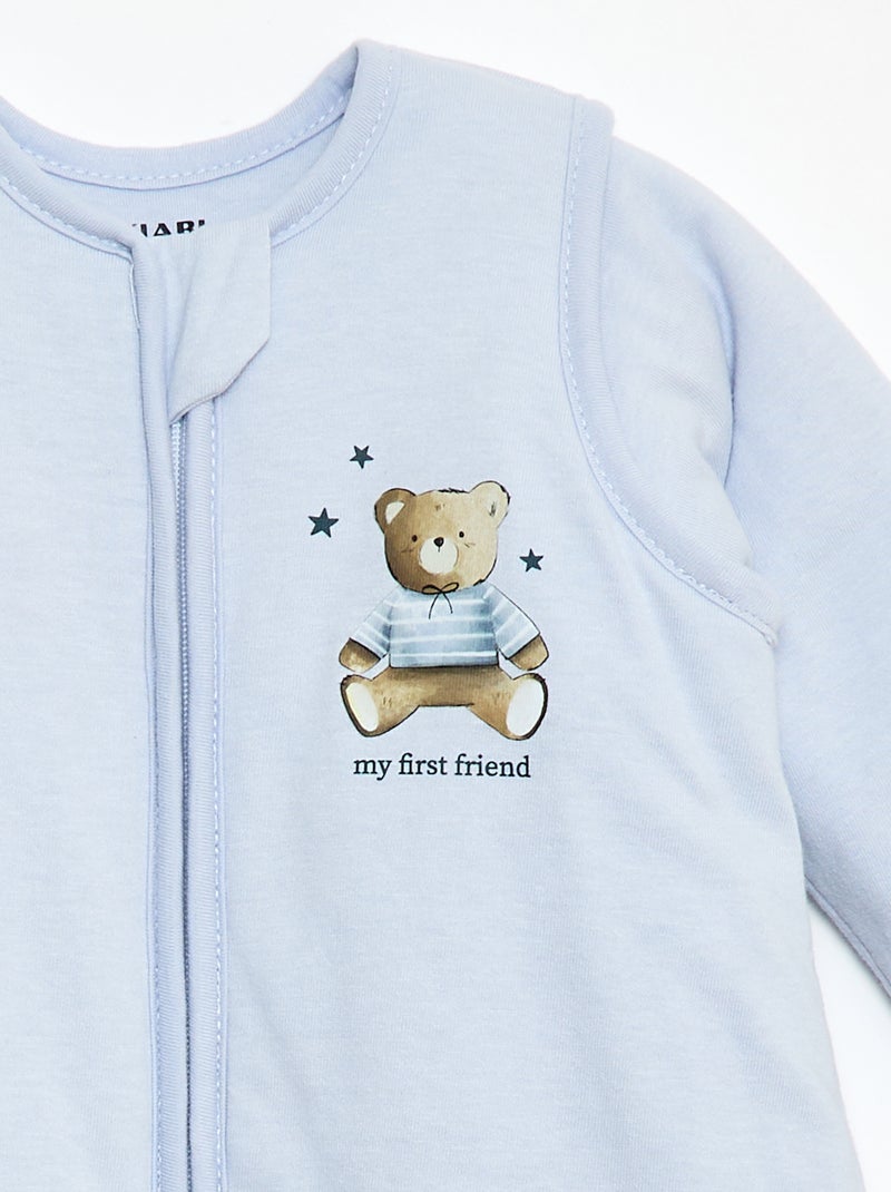 Warme babyslaapzak - TOG 2 Blauw - Kiabi