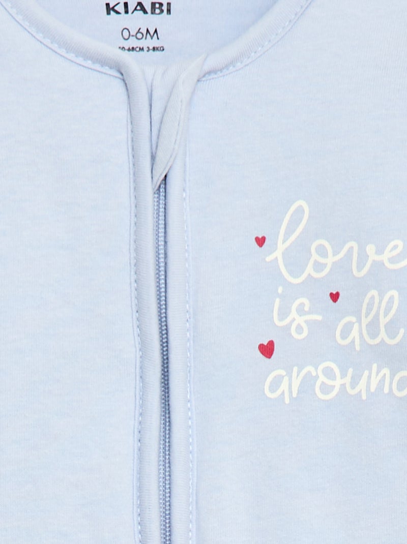Warme babyslaapzak - TOG 2 Blauw - Kiabi