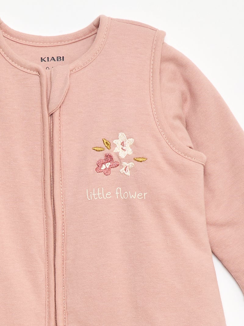 Warme babyslaapzak - TOG 2 Rose - Kiabi