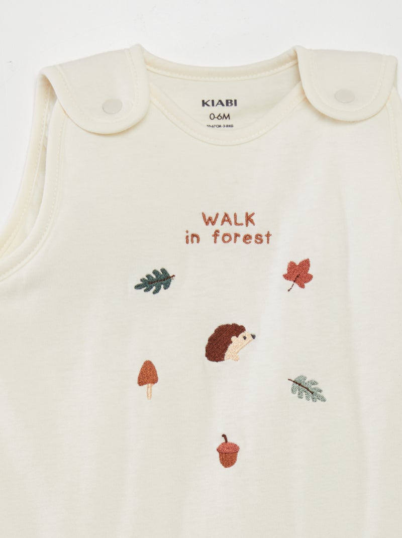 Warme babyslaapzak - TOG 2 WIT - Kiabi