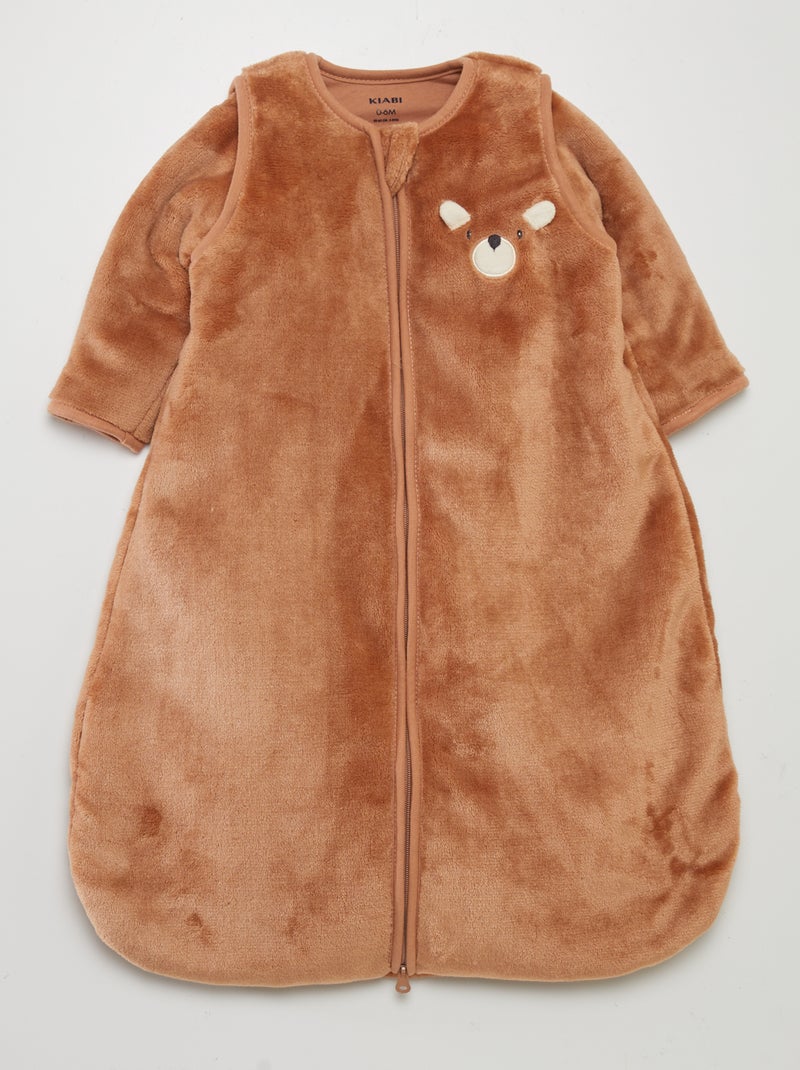 Warme babyslaapzak - TOG 3 BRUIN - Kiabi