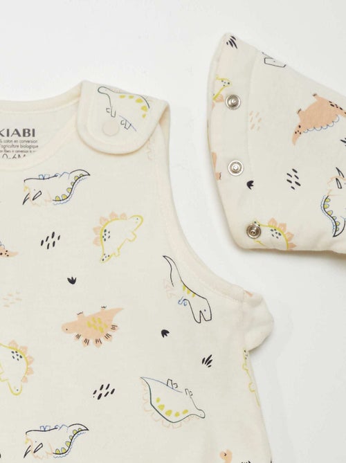 Warme babyslaapzak met afneembare mouwen - TOG-waarde 2 - Kiabi