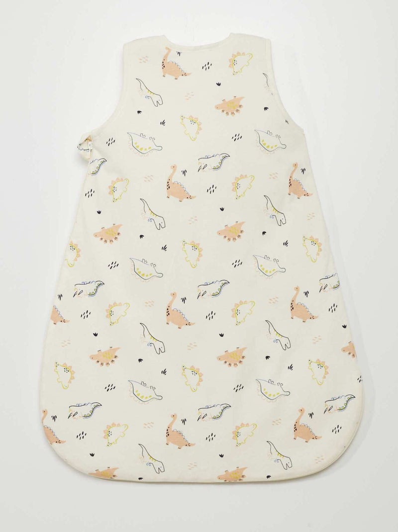 Warme babyslaapzak met afneembare mouwen - TOG-waarde 2 WIT - Kiabi