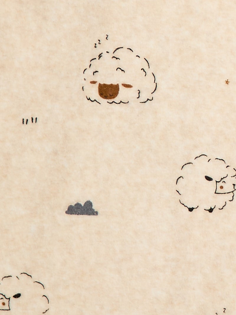 Warme babyslaapzak met afneembare mouwen - TOG-waarde 2.5 Biege - Kiabi