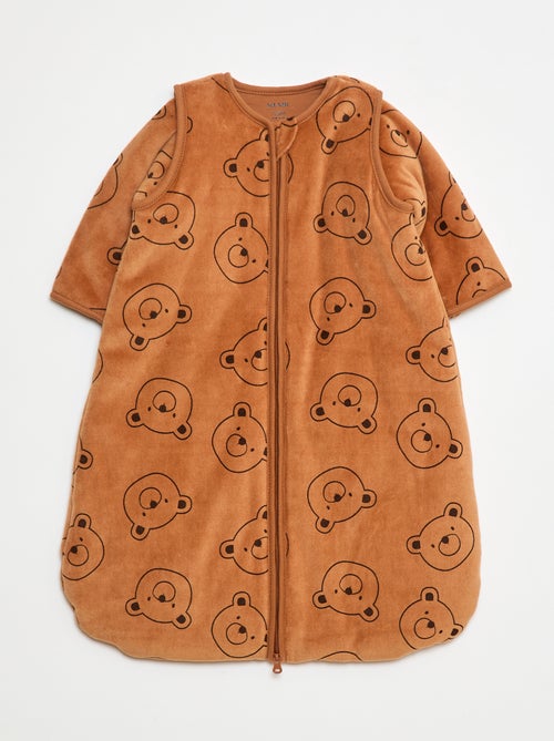 Warme babyslaapzak met afneembare mouwen - TOG-waarde 2.5 - Kiabi