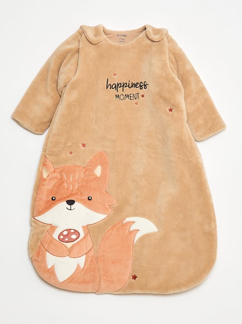 Warme babyslaapzak met afneembare mouwen met drukknopen, TOG-waarde 3 - Kiabi