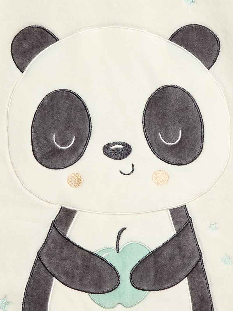 Warme babyslaapzak met afneembare mouwen met drukknopen, TOG-waarde 3 Wit - Kiabi