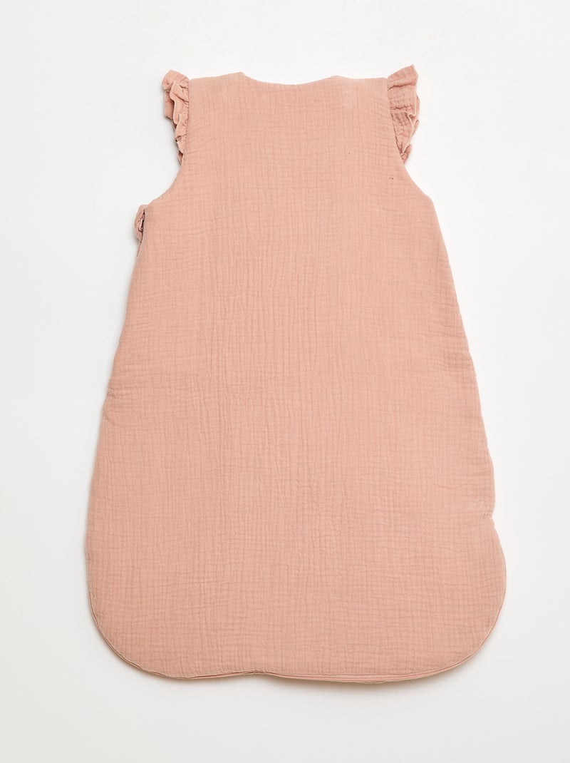 Warme babyslaapzak met afneembare mouwen, TOG-waarde 2 Rose - Kiabi