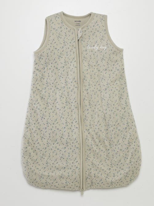 Warme babyslaapzak met bloemenprint - TOG-waarde 2 - Kiabi