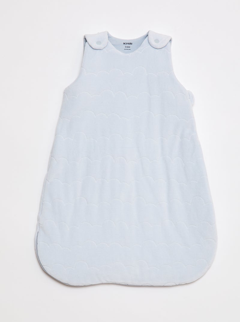 Warme babyslaapzak, TOG-waarde 2.5 Blauw - Kiabi