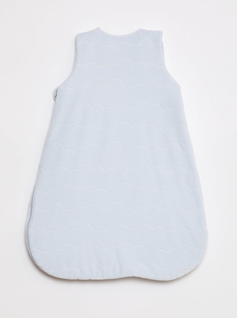 Warme babyslaapzak, TOG-waarde 2.5 Blauw - Kiabi