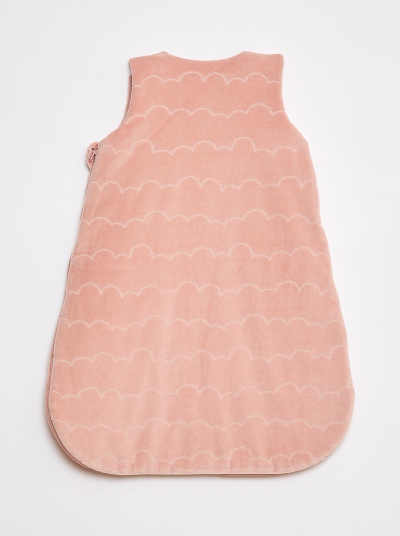 Warme babyslaapzak, TOG-waarde 2.5 Rose - Kiabi