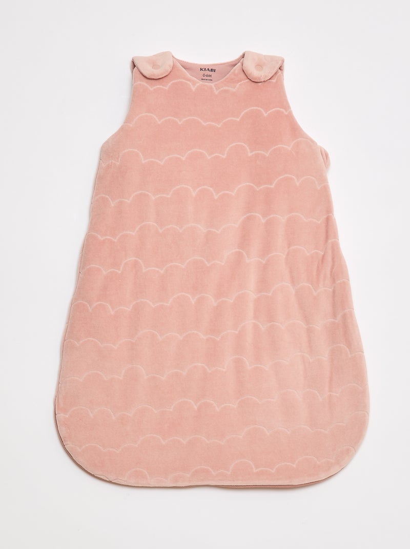Warme babyslaapzak, TOG-waarde 2.5 Rose - Kiabi