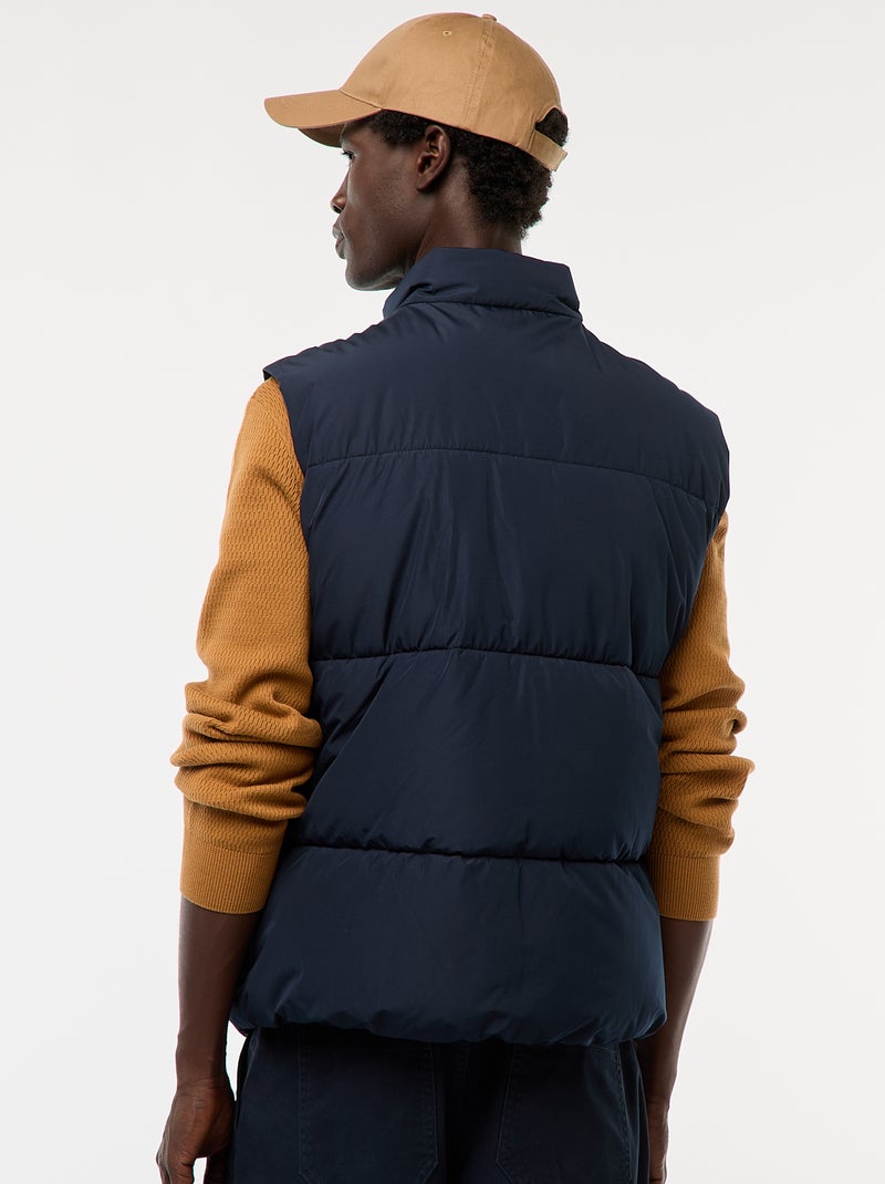 Warme bodywarmer Blauw - Kiabi