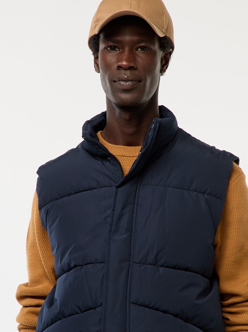 Warme bodywarmer Blauw - Kiabi