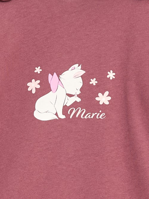 Warme Disney-babyslaapzak van katoenjersey met Marie-print, TOG-waarde 2 - Kiabi